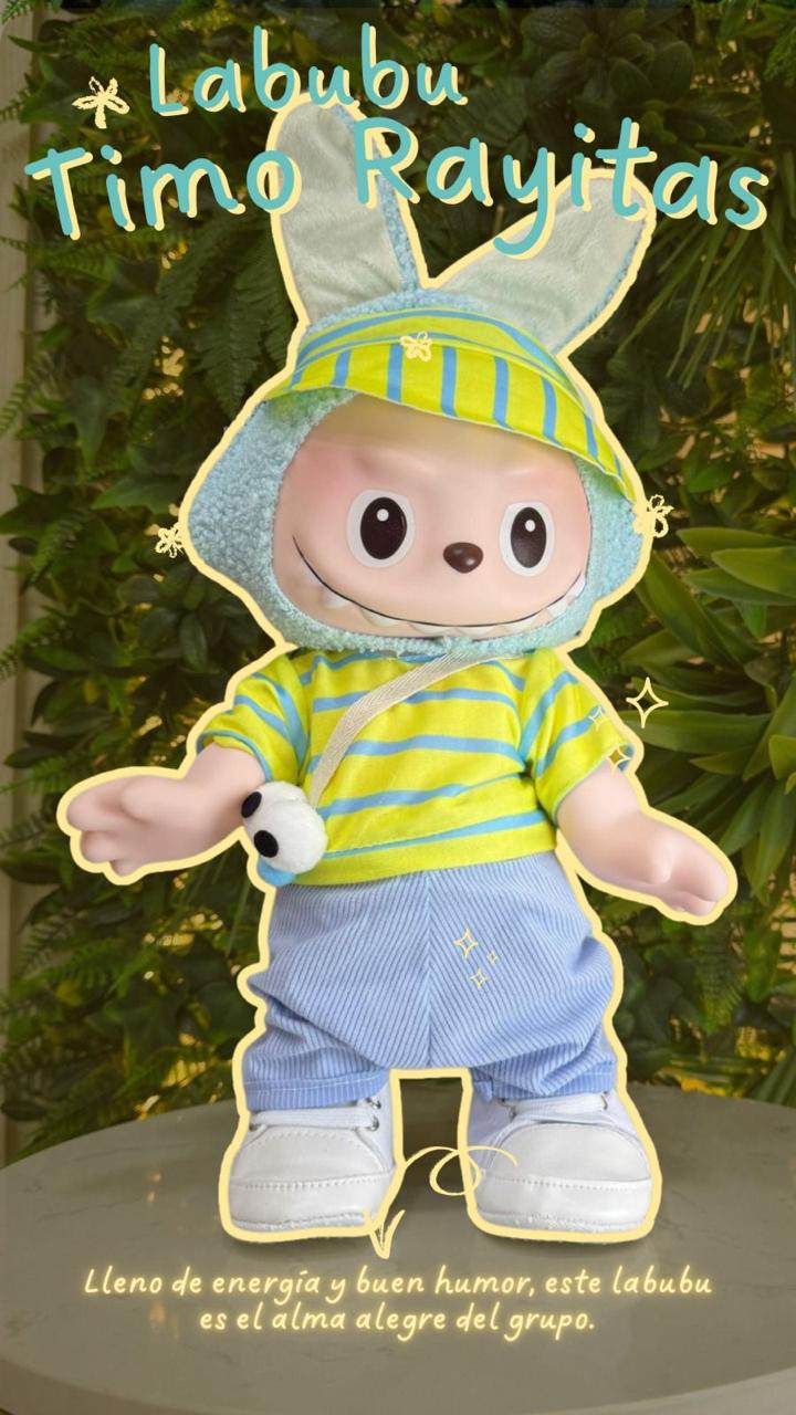 Vista 8 de Labubu Grande Bebe - Color: Rosado